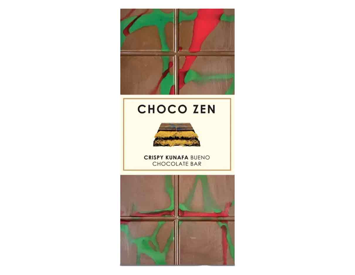 Choco Zen Crispy Kunafa Bueno Chocolate Bar 190g