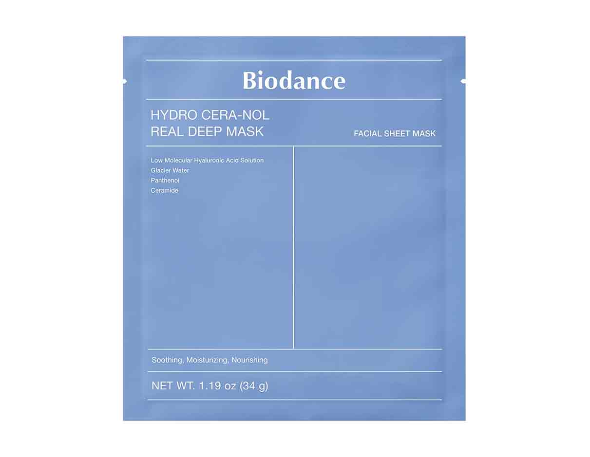 BioDance Hydro Cera-Nol Real Deep Mask 4 Sheets
