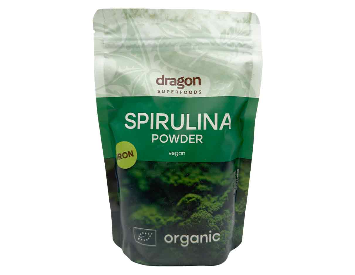 Dragon Superfoods Organic Spirulina Powder 200g, Vegan