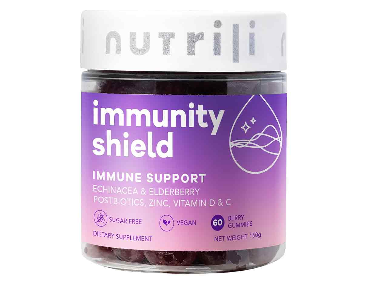 Nutrili Immunity Shield Gummies 150g, Vegan, Sugar Free