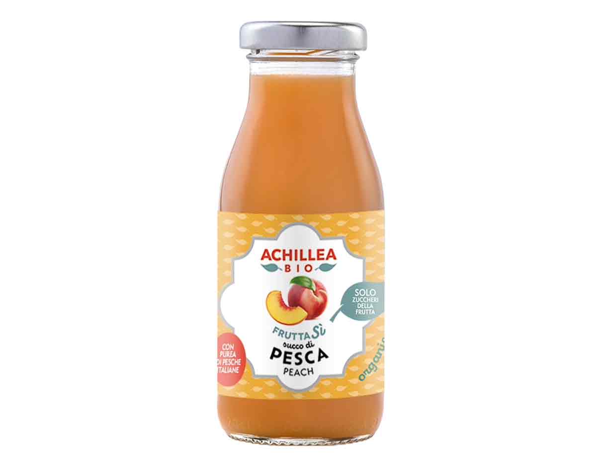 Achillea Organic Peach Juice 200ml