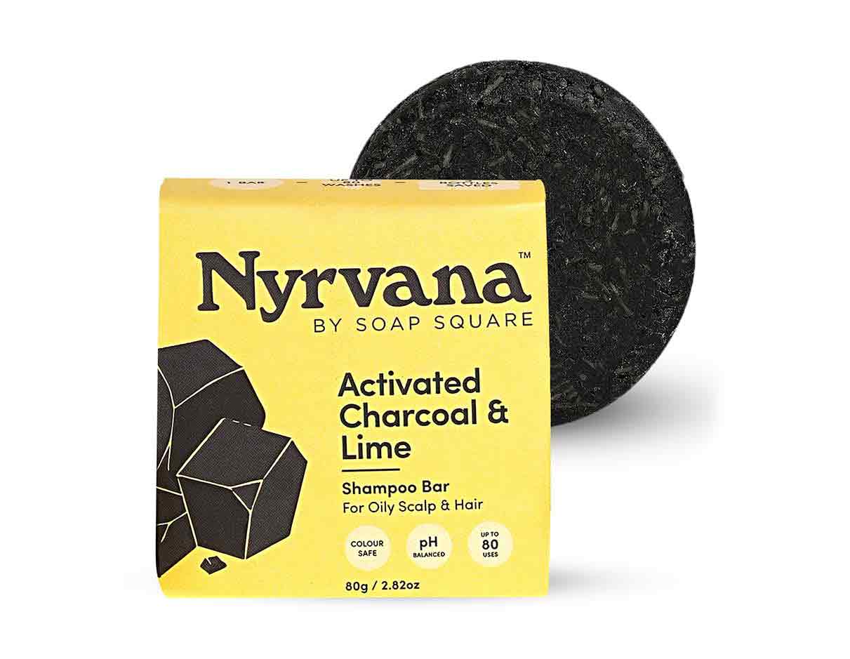 Activated Charcoal & Lime Shampoo Bar