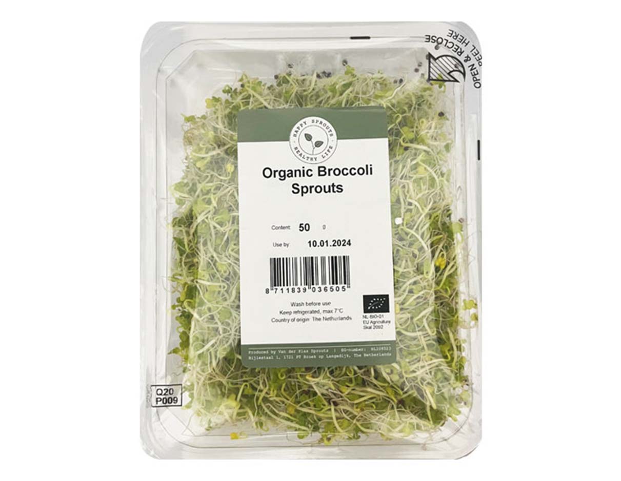 Organic Broccoli Sprouts 50g