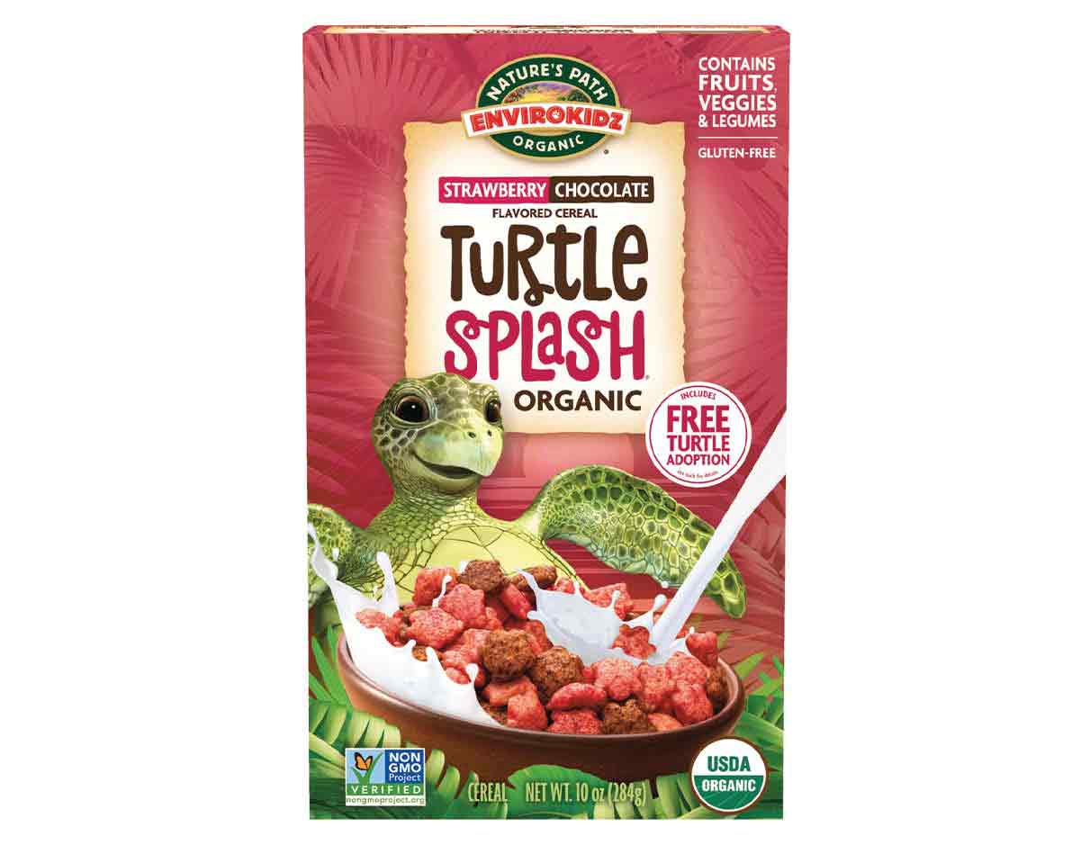 Organic Strawberry Chocolate Turtle Splash Cereal, Gluten Free 
