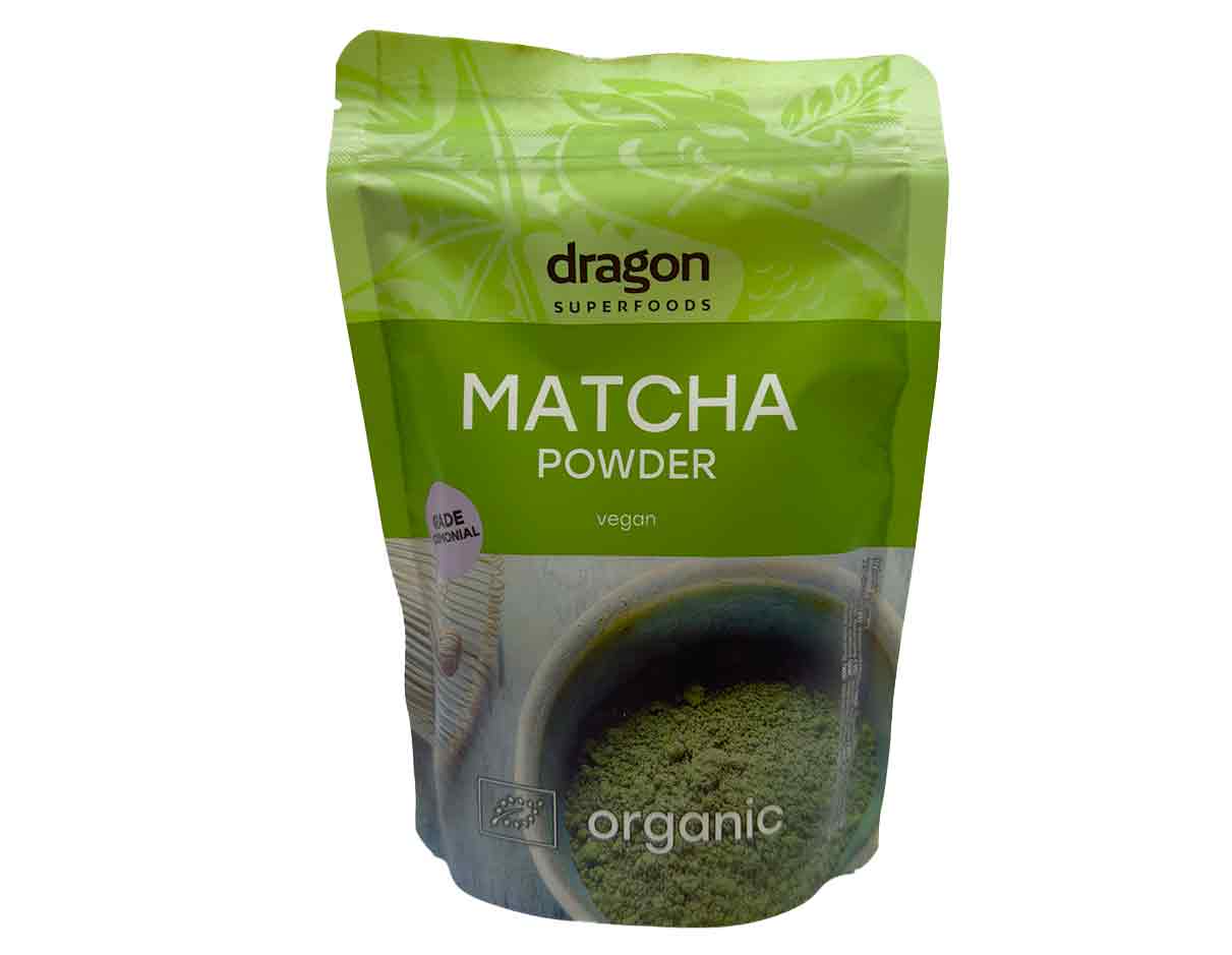 Dragon Superfoods Organic Matcha Powder 100g, Vegan
