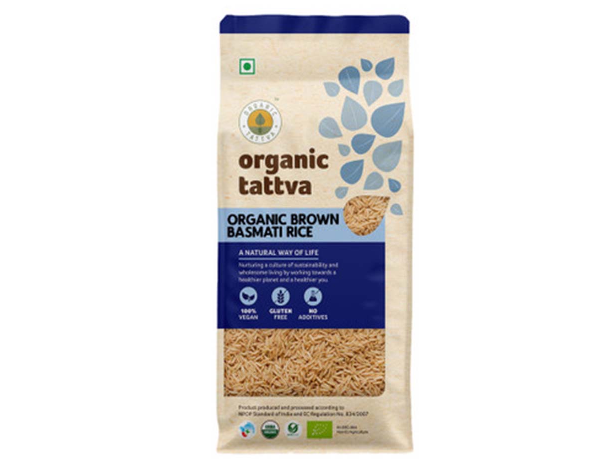 Organic Brown Basmati Rice 