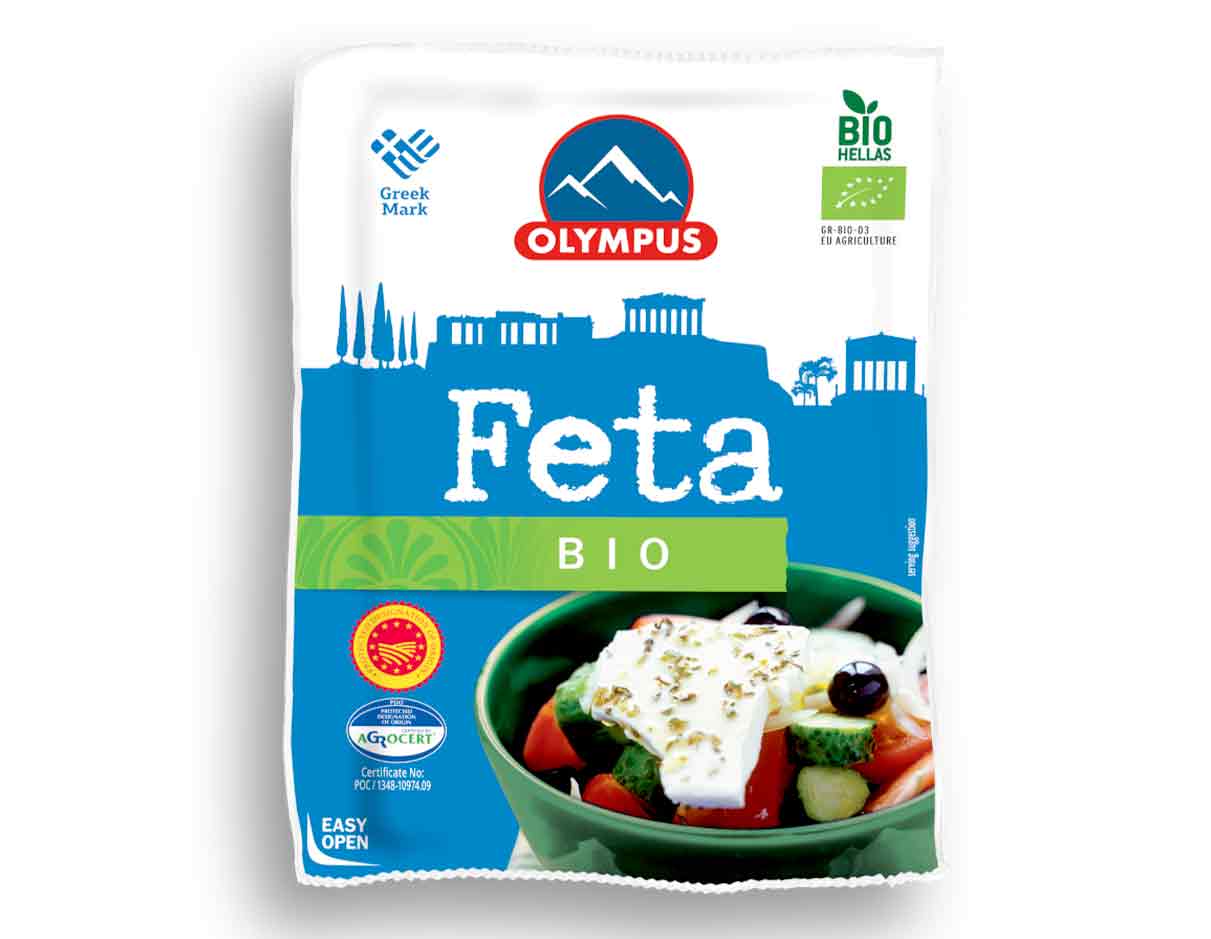 Olympus Organic Feta Cheese 150g