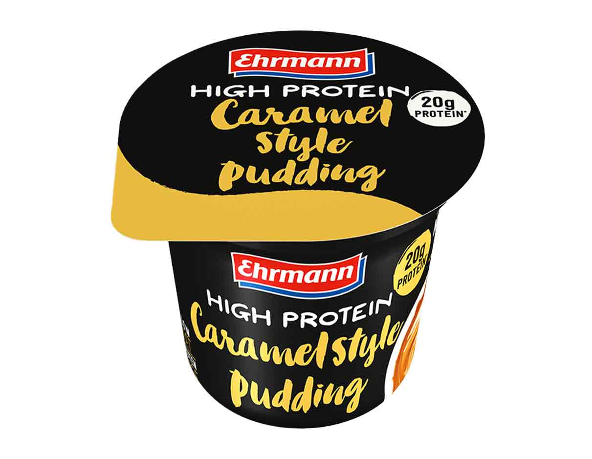 High Protein Caramel Pudding, Gluten Free 