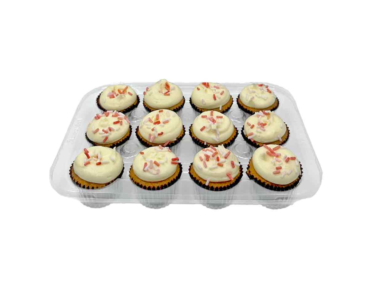 OFC Organic Mini Vanilla Cupcakes 12pcs