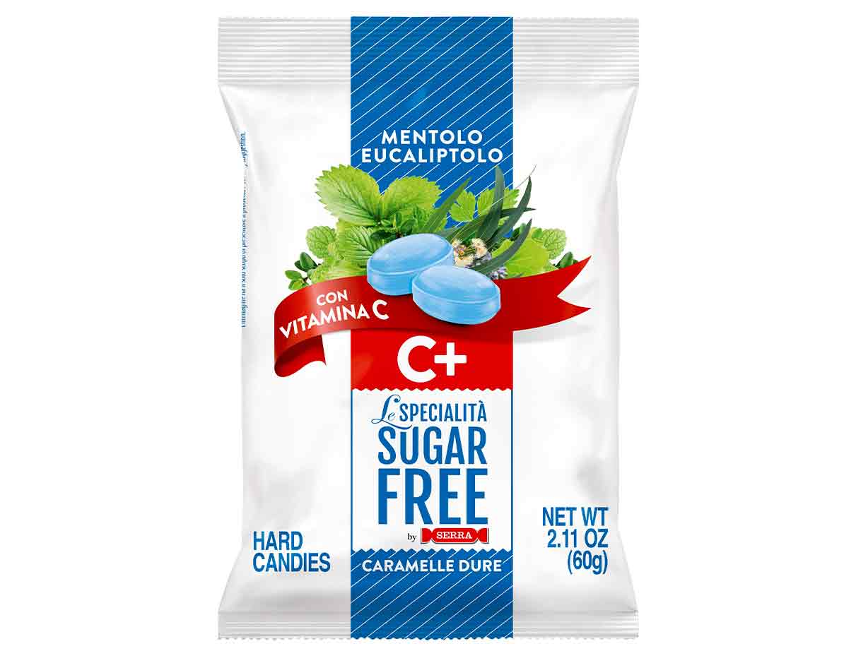 Menthol Eucalyptol Vitamin C Sugar Free Hard Candies