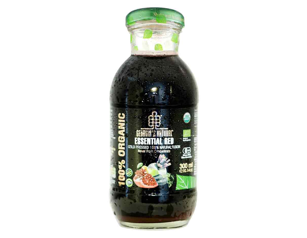 Georgia's Natural Organic Essential Red Juice 300ml, Gluten Free, No Added Sugar