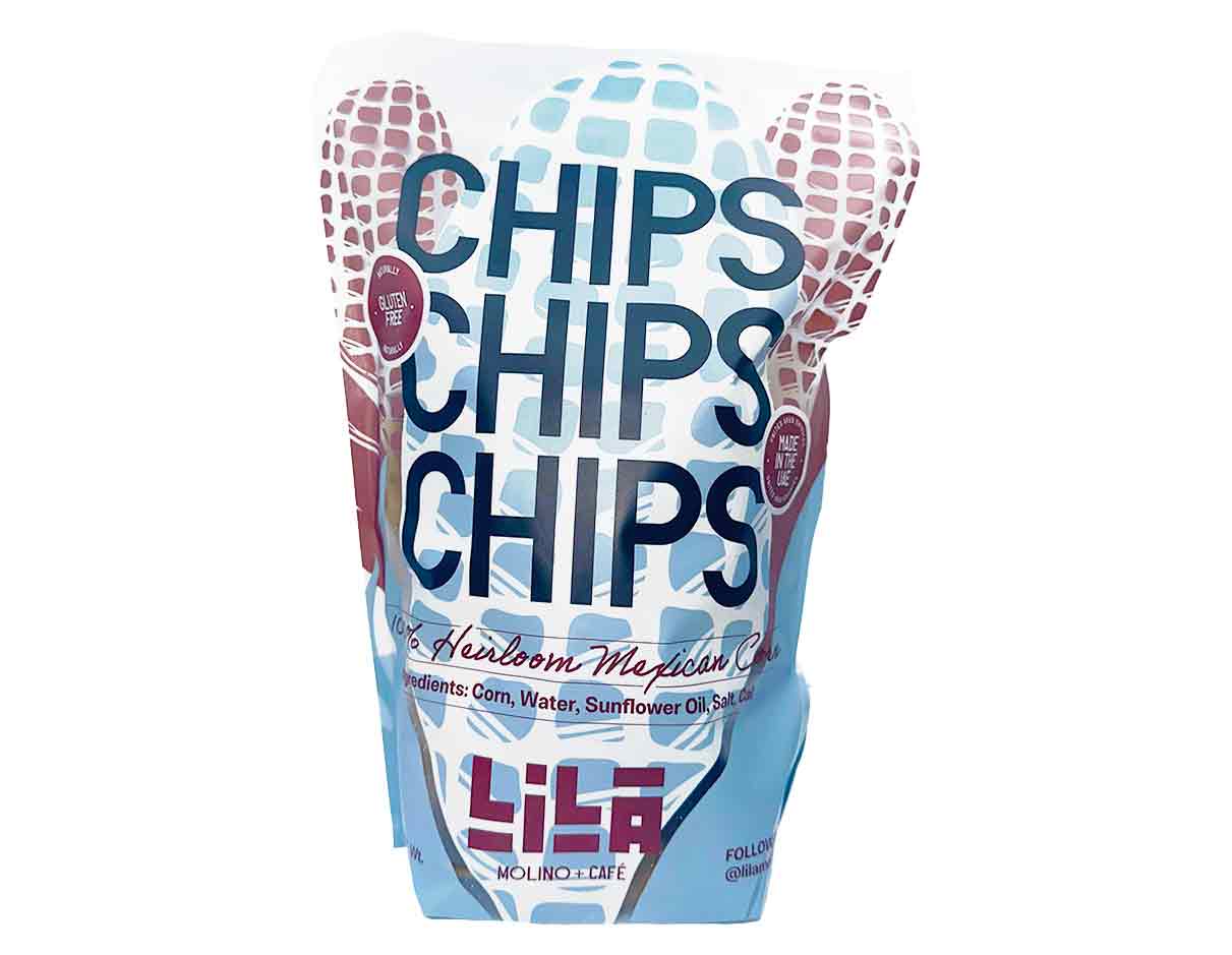 Lila Molino Heirloom Mexican Corn Tortilla Chips 250g, Gluten Free