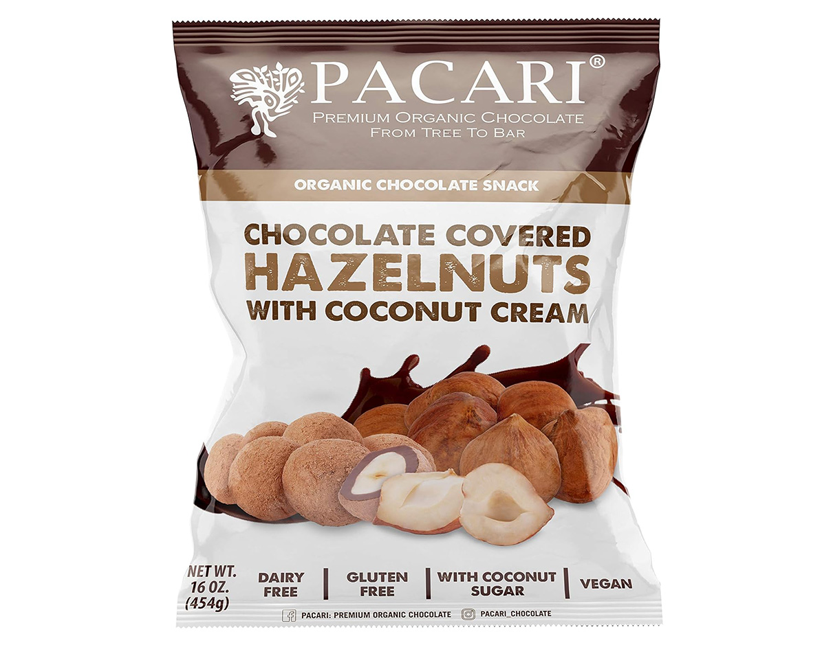 Organic Hazelnut Covered w/ Sweet Chocolate