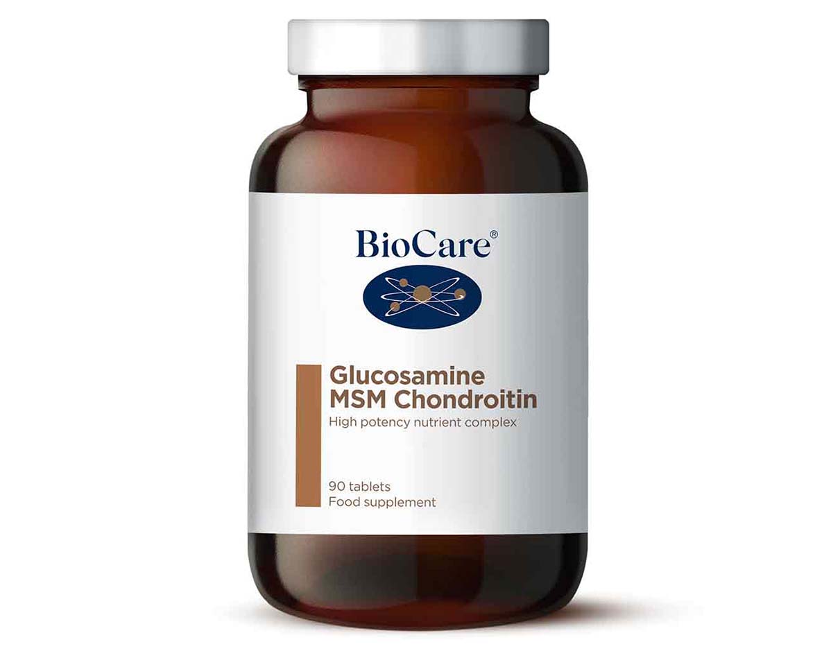 بيوكير جلوكوزامين إم إس إم كوندرويتين 90 كبسولة