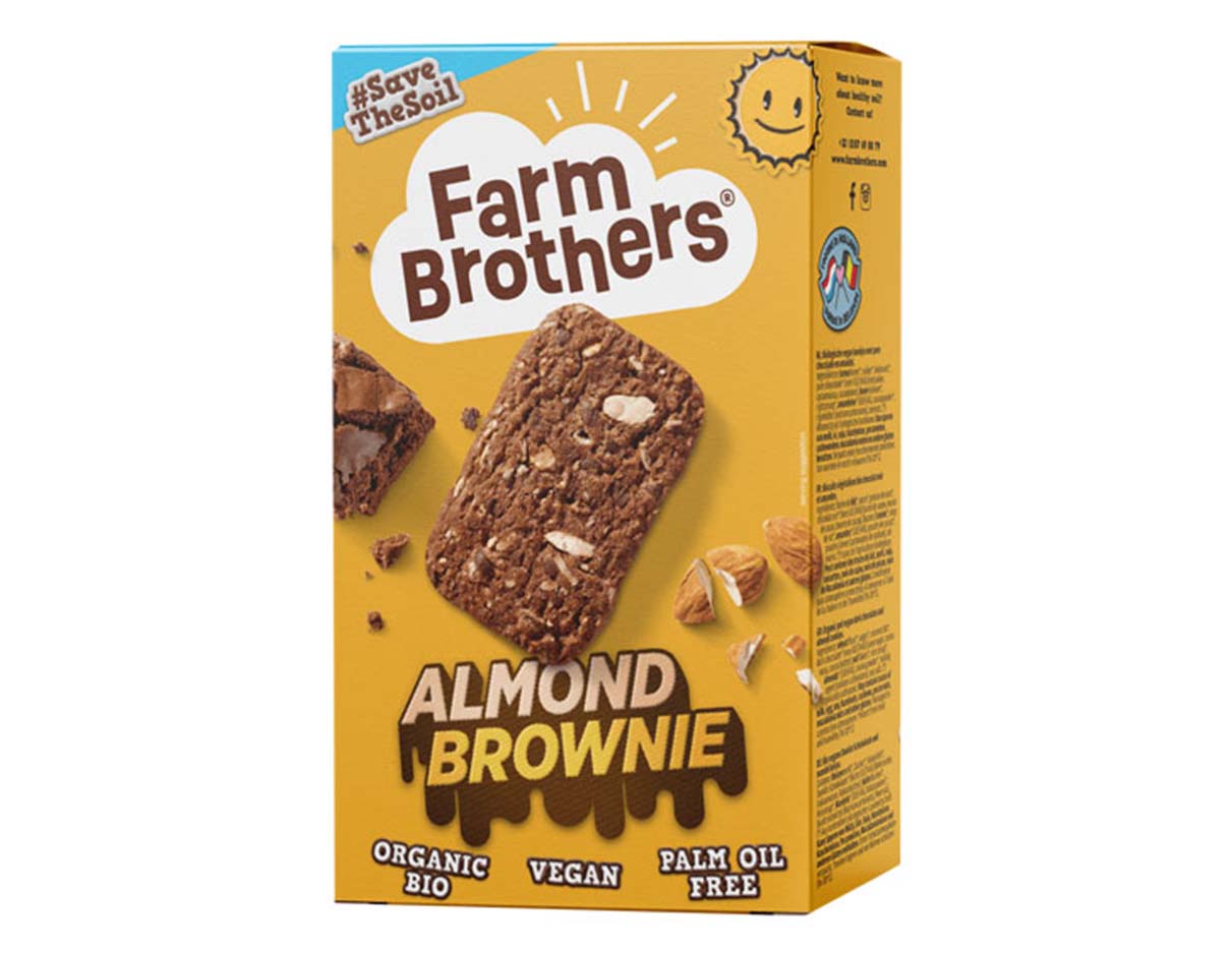 Organic Brownie Almond Cookies 