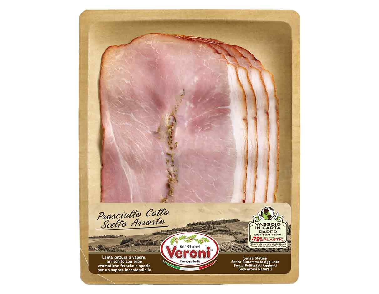 Pork Roasted Ham In Slices With Herbs, Gluten Free