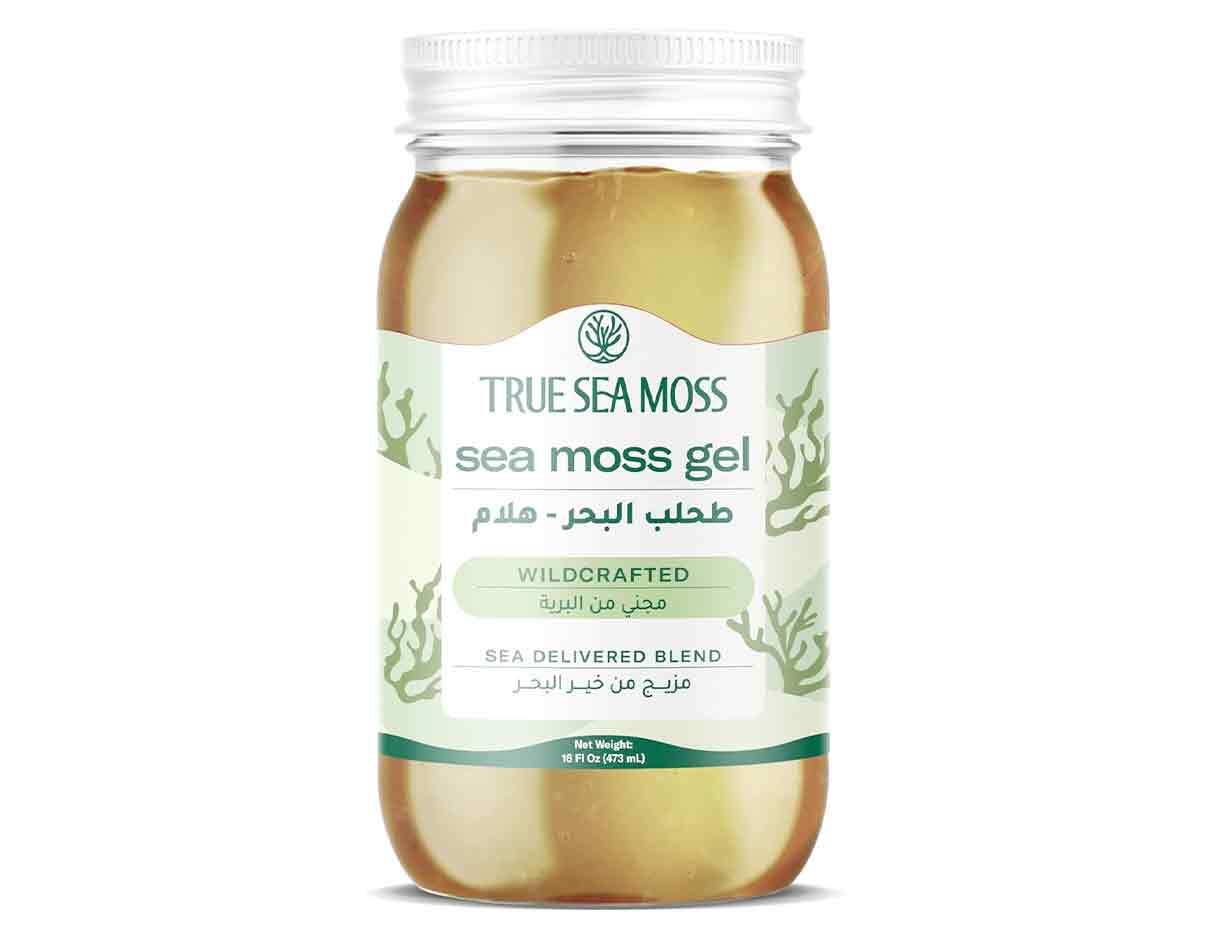 True Sea Moss Gel Wildcrafted 473ml, Non GMO, Gluten Free, Vegan 