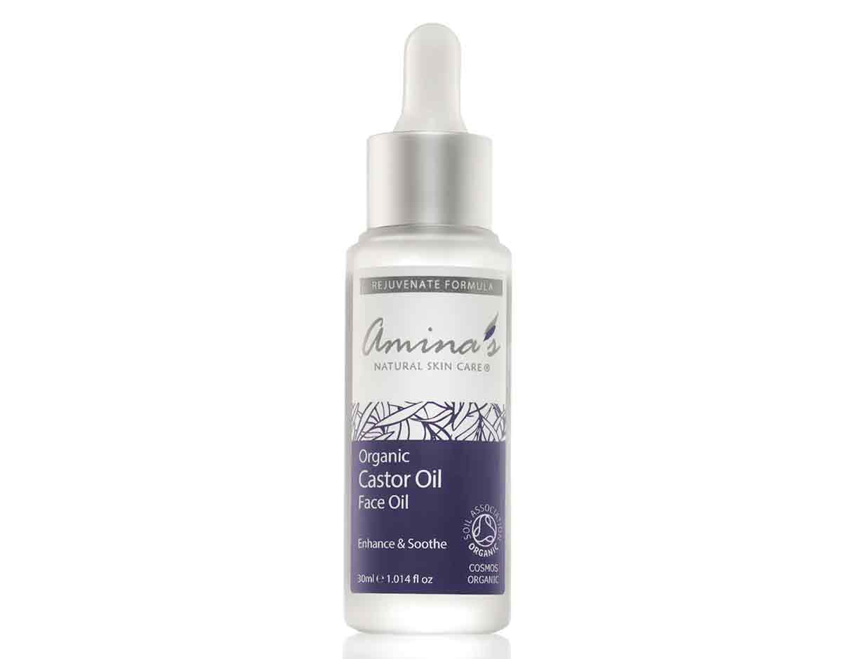 Amina's Organic Castor Face Oil Dropper 30ml