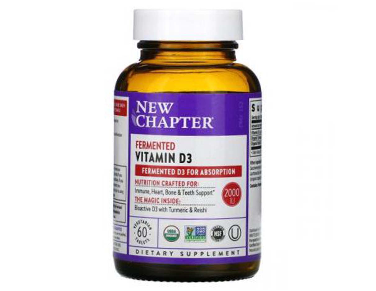 Organic Fermented Vitamin D3, Gluten Free