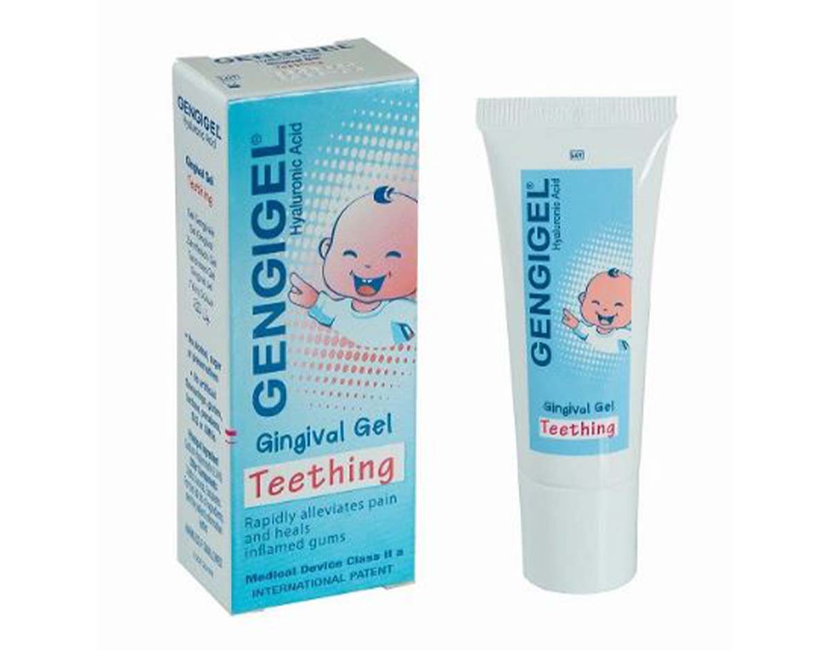 Gengigel Hyaluronic Acid Gingival Teething Gel, Non GMO, Gluten Free
