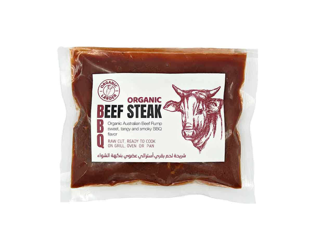 اورجانيك لاردر شريحة لحم بقري عضوي بنكهة باربكيو