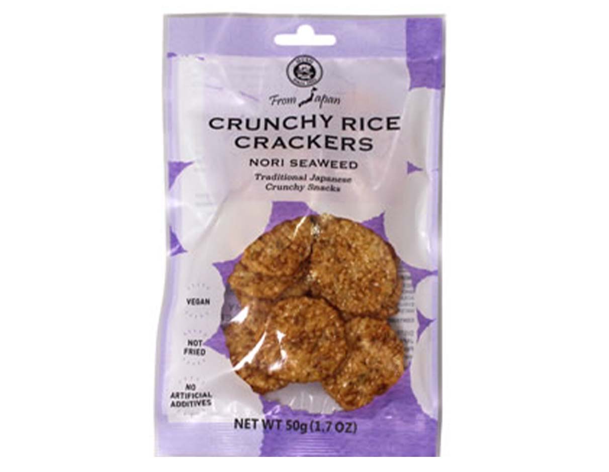 Crunchy Rice Crackers Nori Seaweed