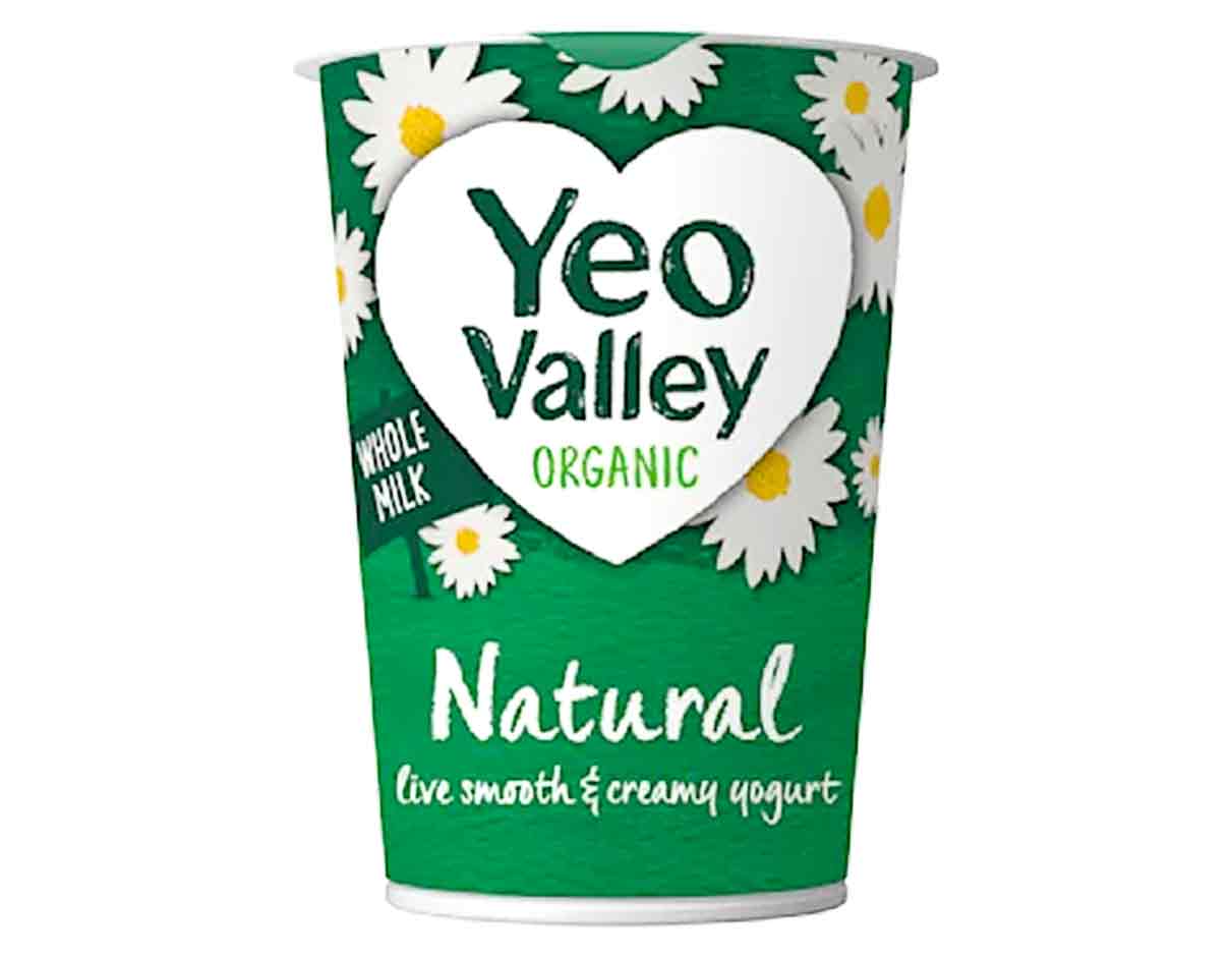 Yeo Valley Organic Natural Whole Milk Yogurt 450g