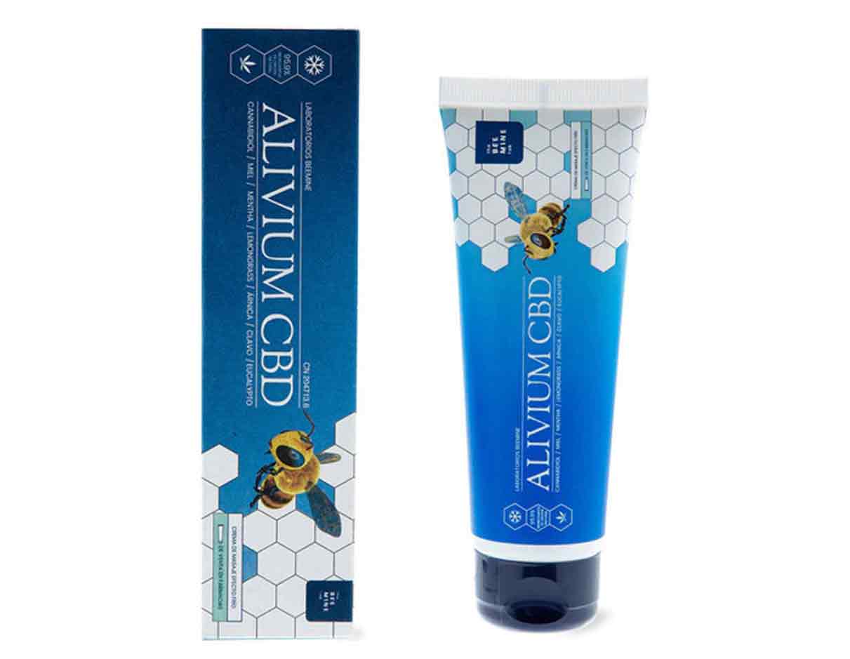 Alivium CBD Cold Effect Massage Cream 75ml