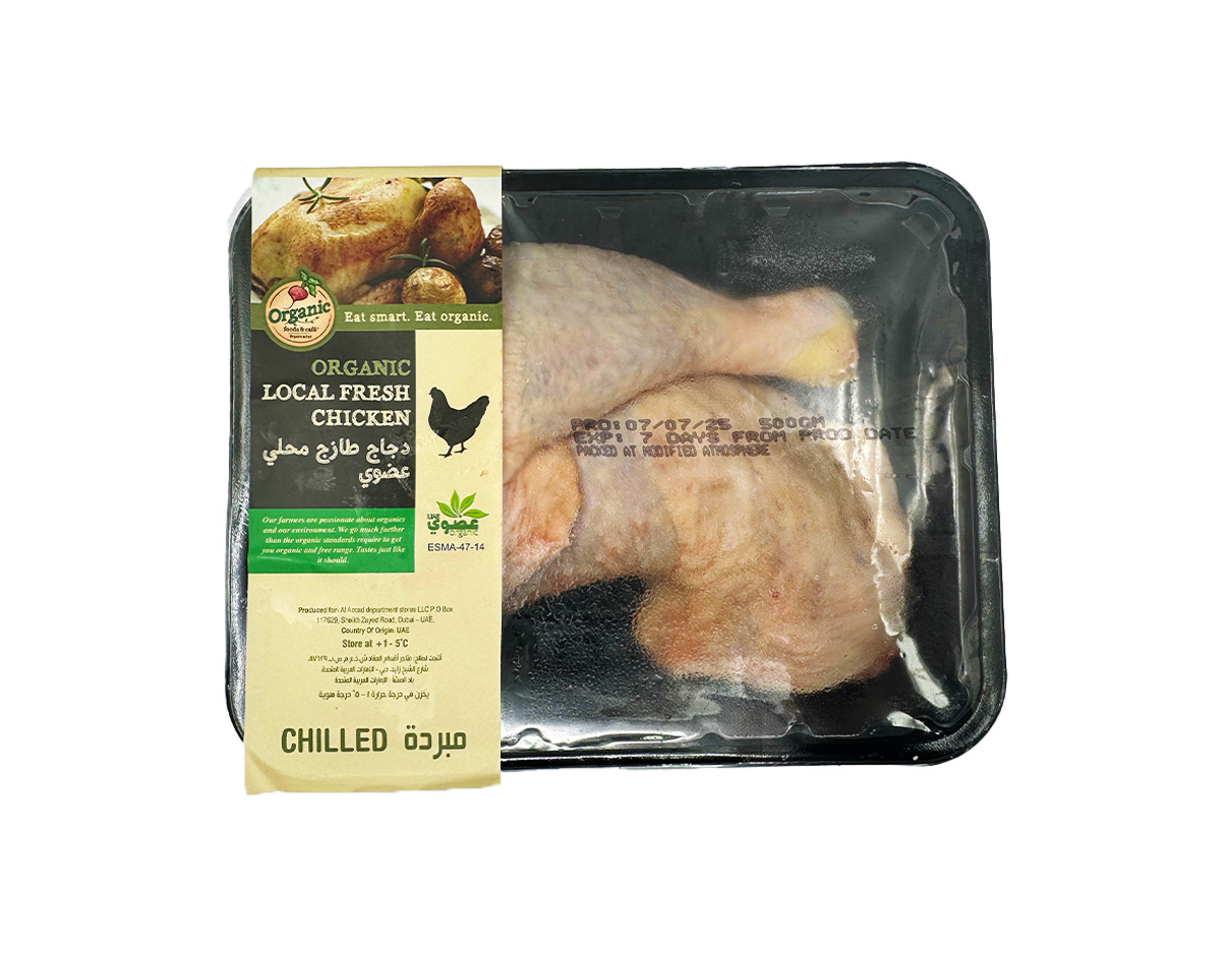 Organic Fresh Whole Chicken Leg