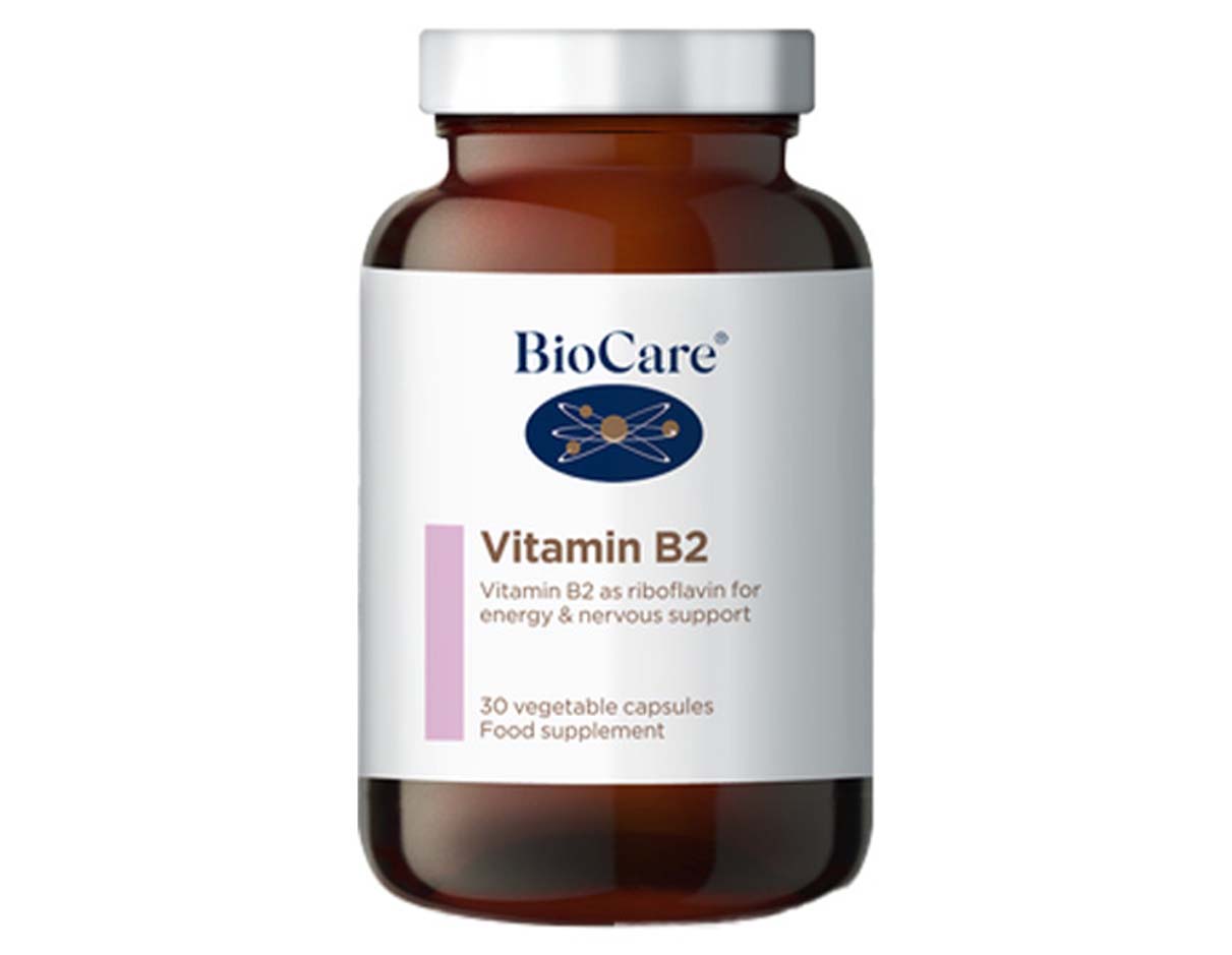 كبسولات فيتامين ب2