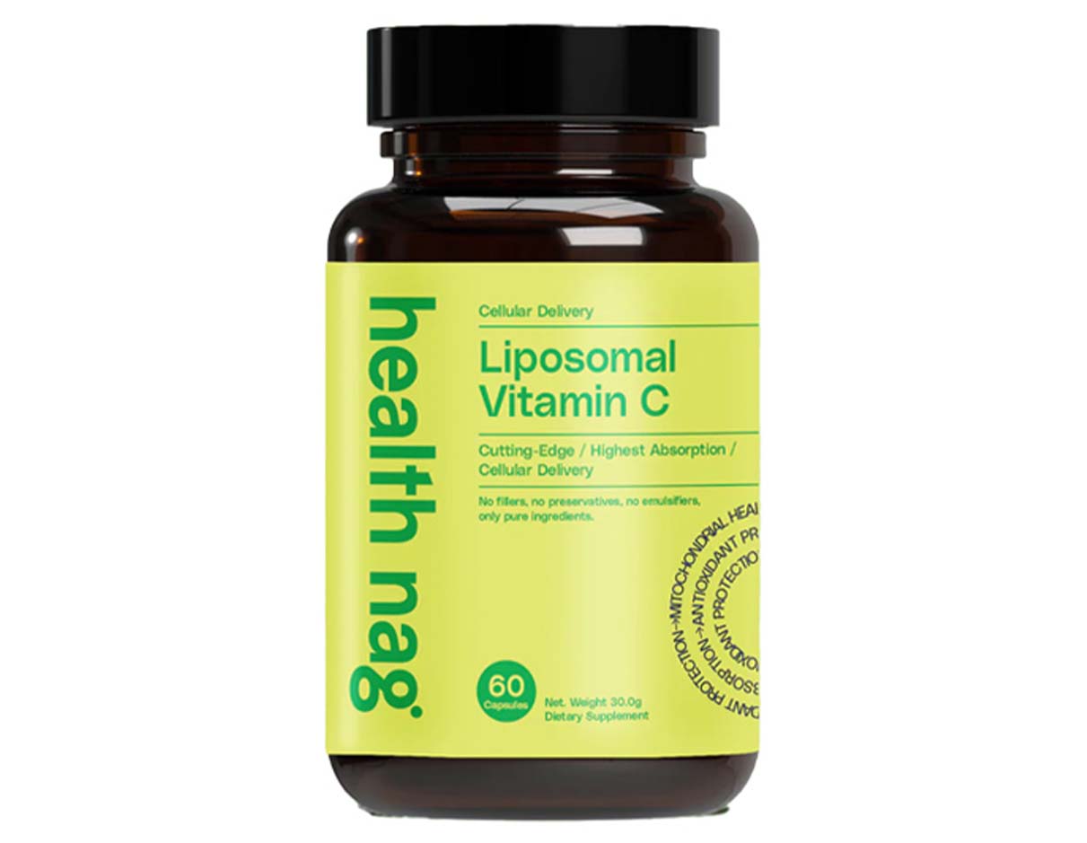 Health Nag Liposomal Vitamin C 60 Caps, Vegetarian 