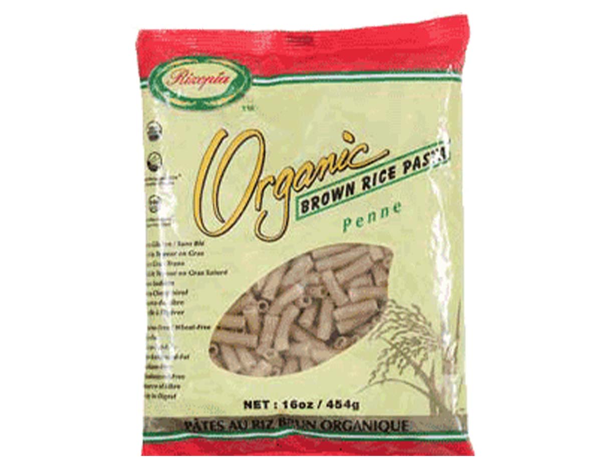 Organic Penne Brown Rice Pasta, Gluten Free