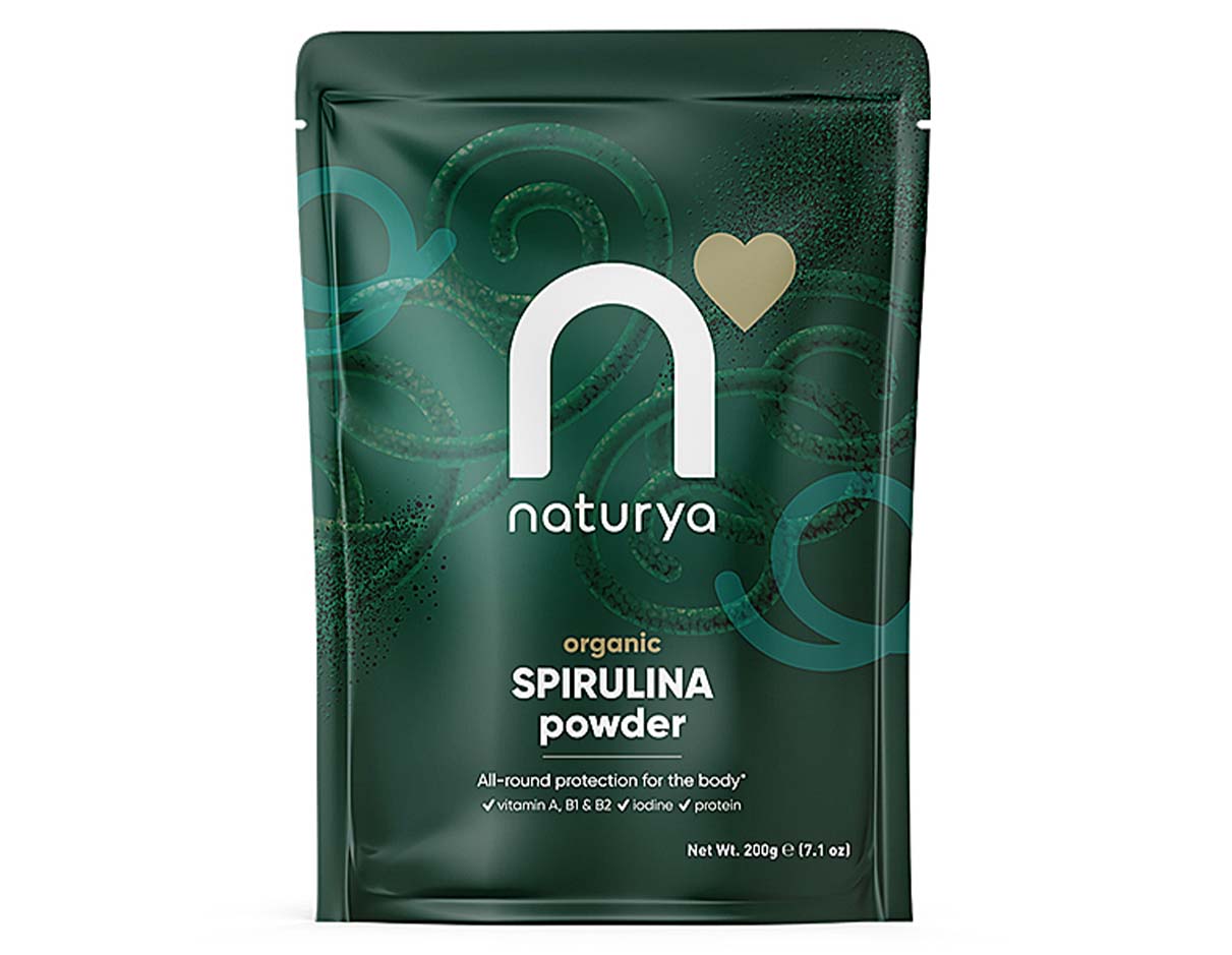 Naturya Organic Spirulina Powder 200g, Gluten Free