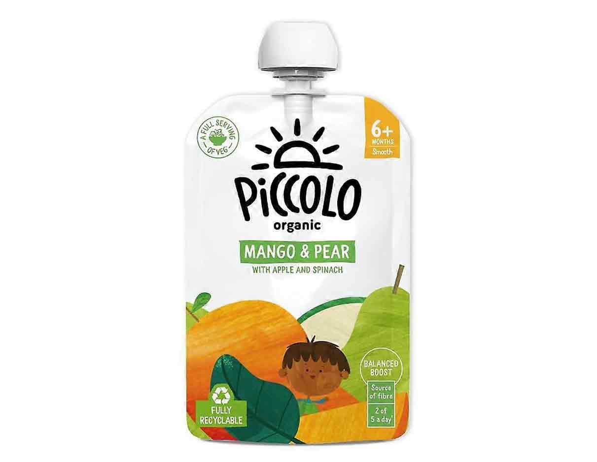 Organic Mango & Pear With Apple And Spinach, Gluten Free