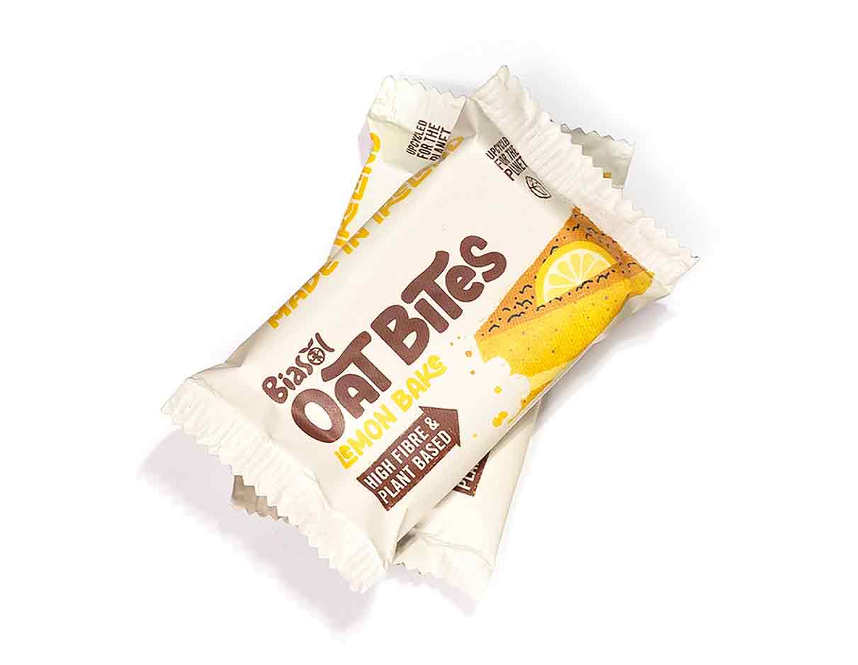 Lemon Bake Oat Bites