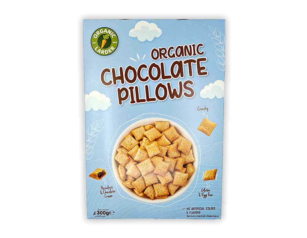 Organic Chocolate Cereal Pillows, Gluten Free