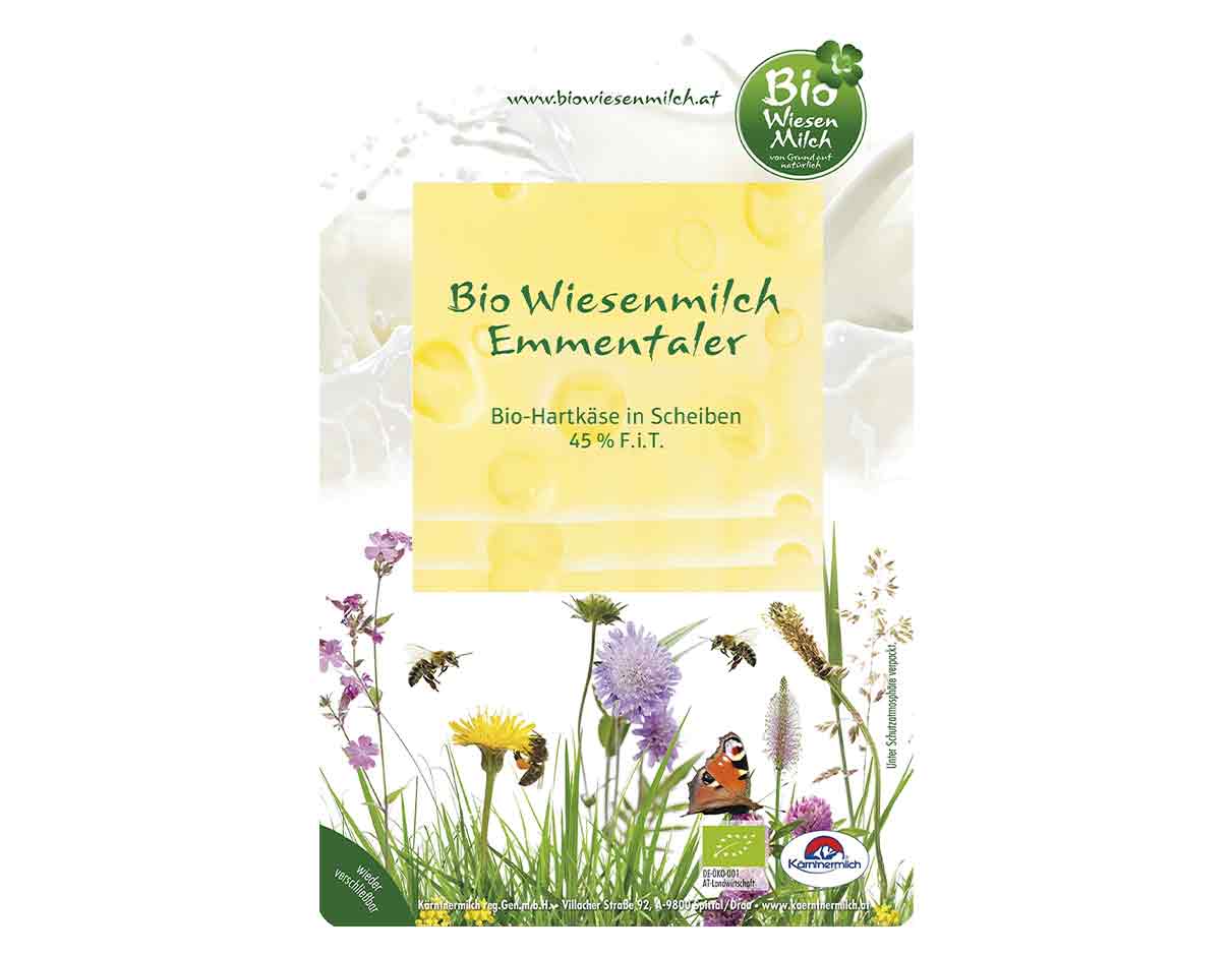 Organic Emmental Cheese Slice