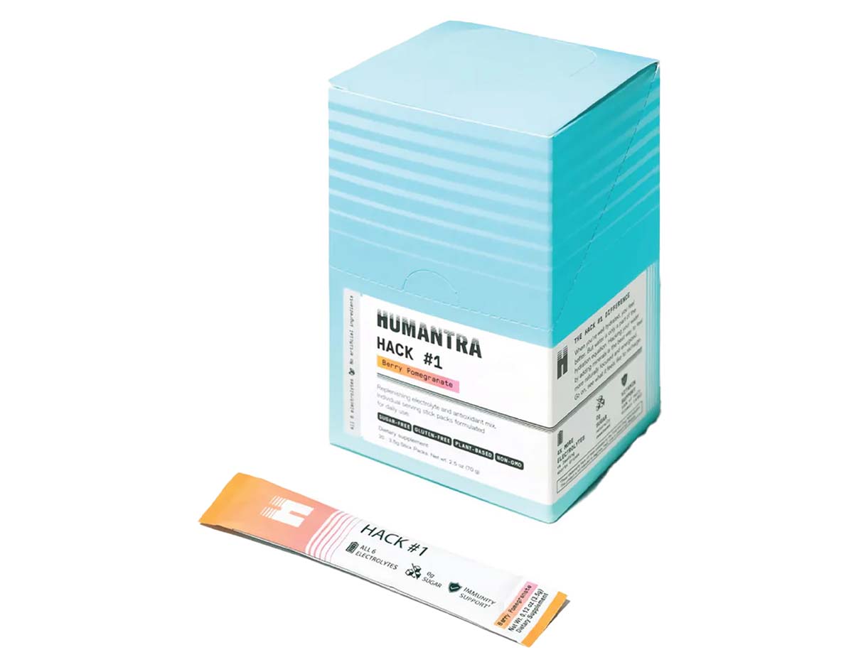 Humantra Electrolyte Berry Pomegranate 70g, Non GMO, Gluten Free