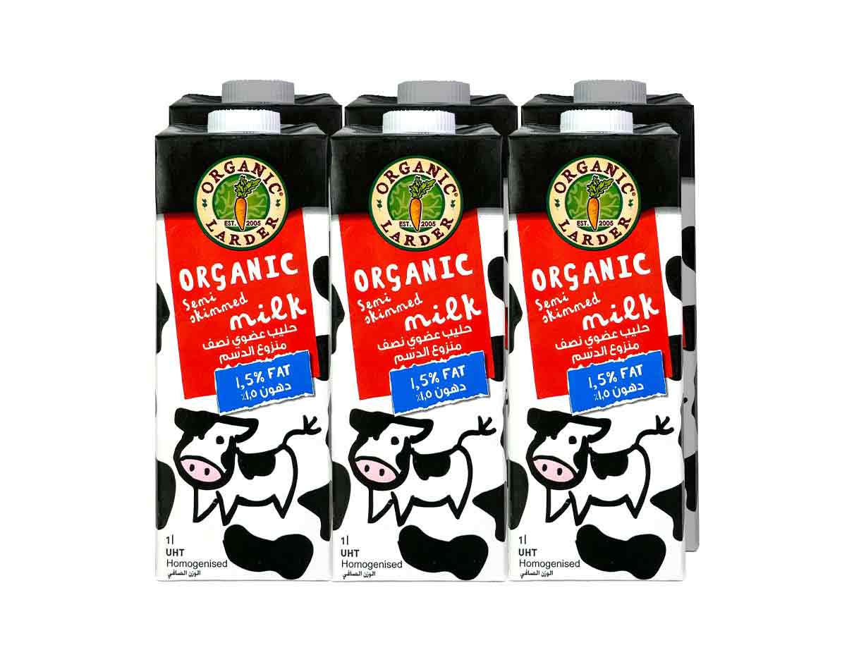 Organic 1.5% Semi Skimmed Milk 