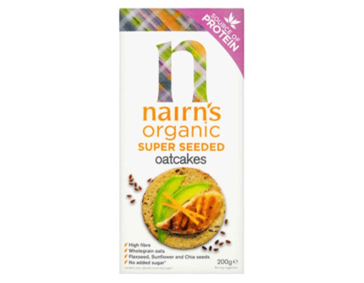 Organic Super Seeded Oat Crackers