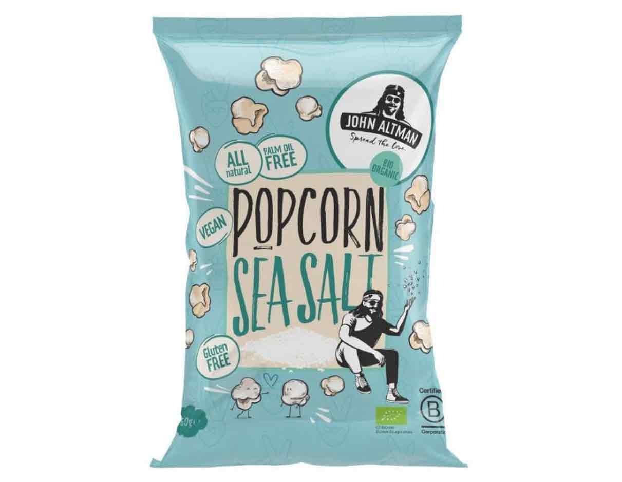 Organic Popcorn Sea Salt, Gluten Free
