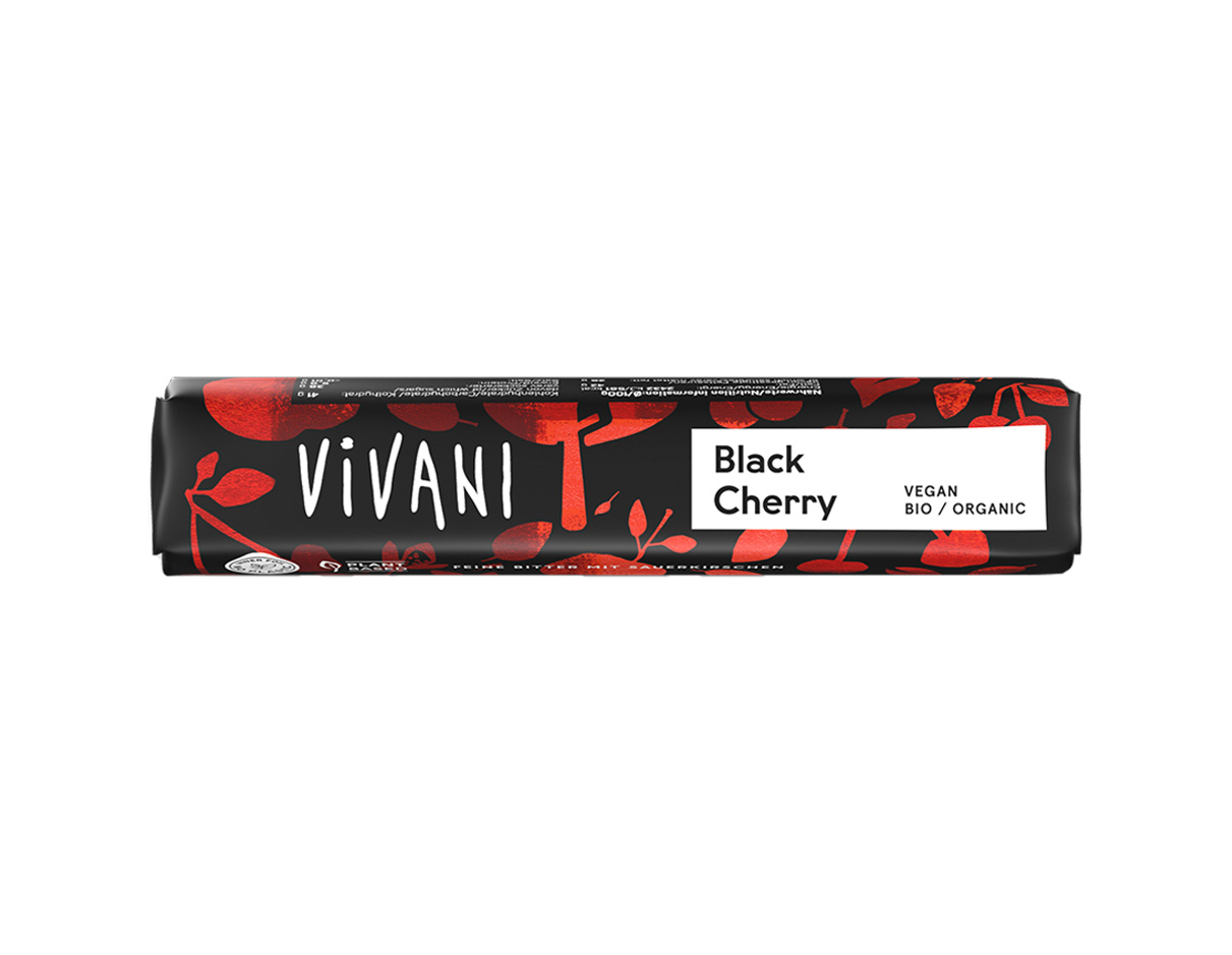 Organic Dark Chocolate Black Cherry Chocolate 