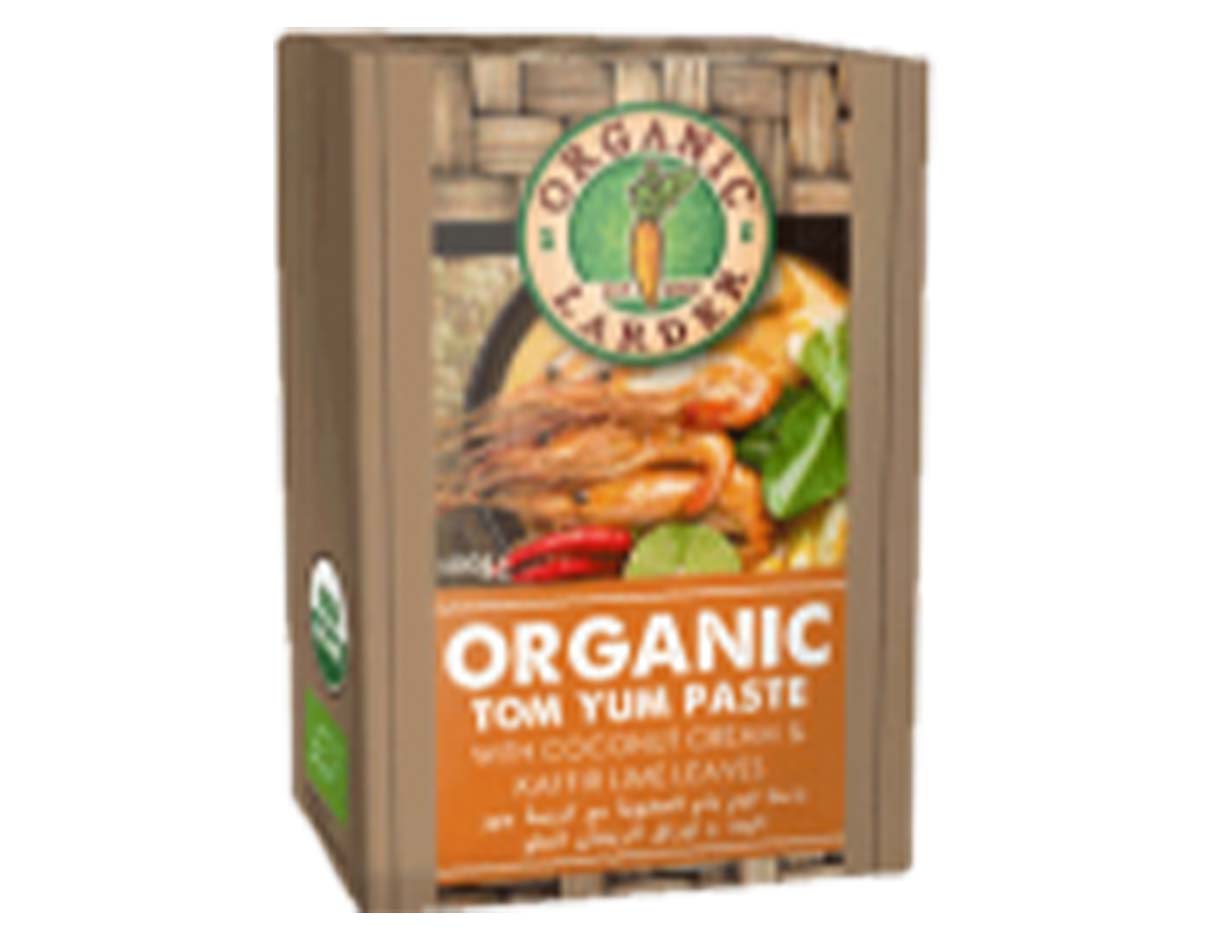 Organic Tom Yum Paste w/ Coconut Milk & Kaffir Lime Leaves, Gluten Free