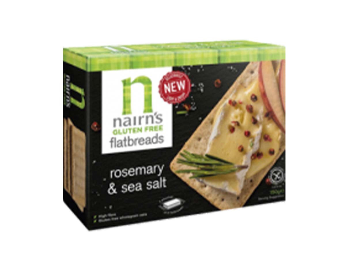 Flatbread Rosemary & Sea salt, Gluten Free