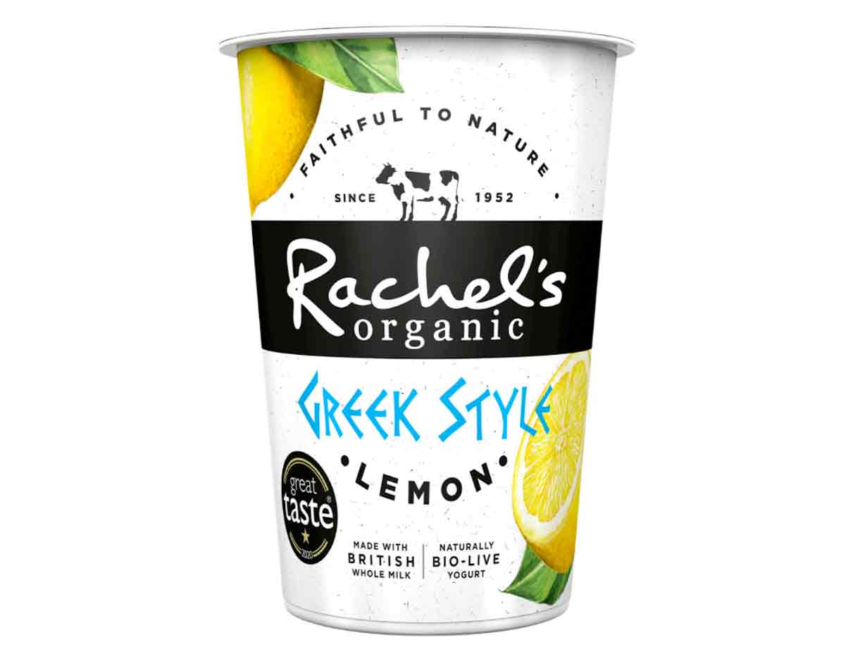 Rachels Organic Greek Style Lemon Yogurt 450g
