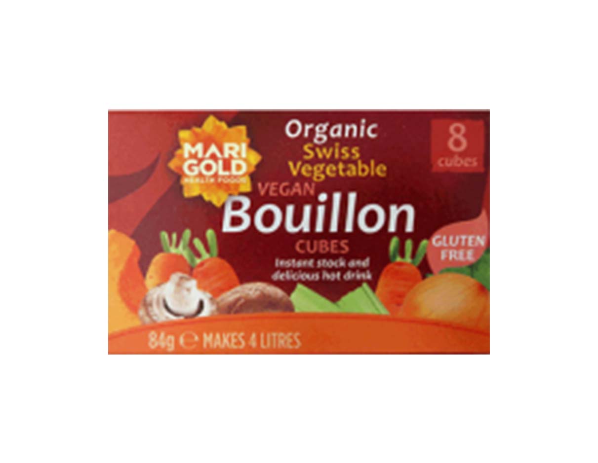 Organic Swiss Vegetable Vegan Bouillon Cubes