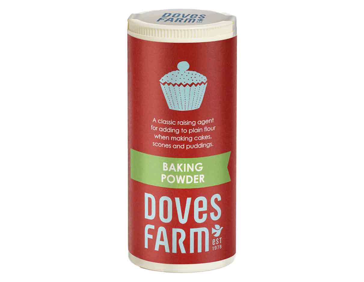 Doves Farm Organic Baking Powder 130g, Gluten Free, Vegan