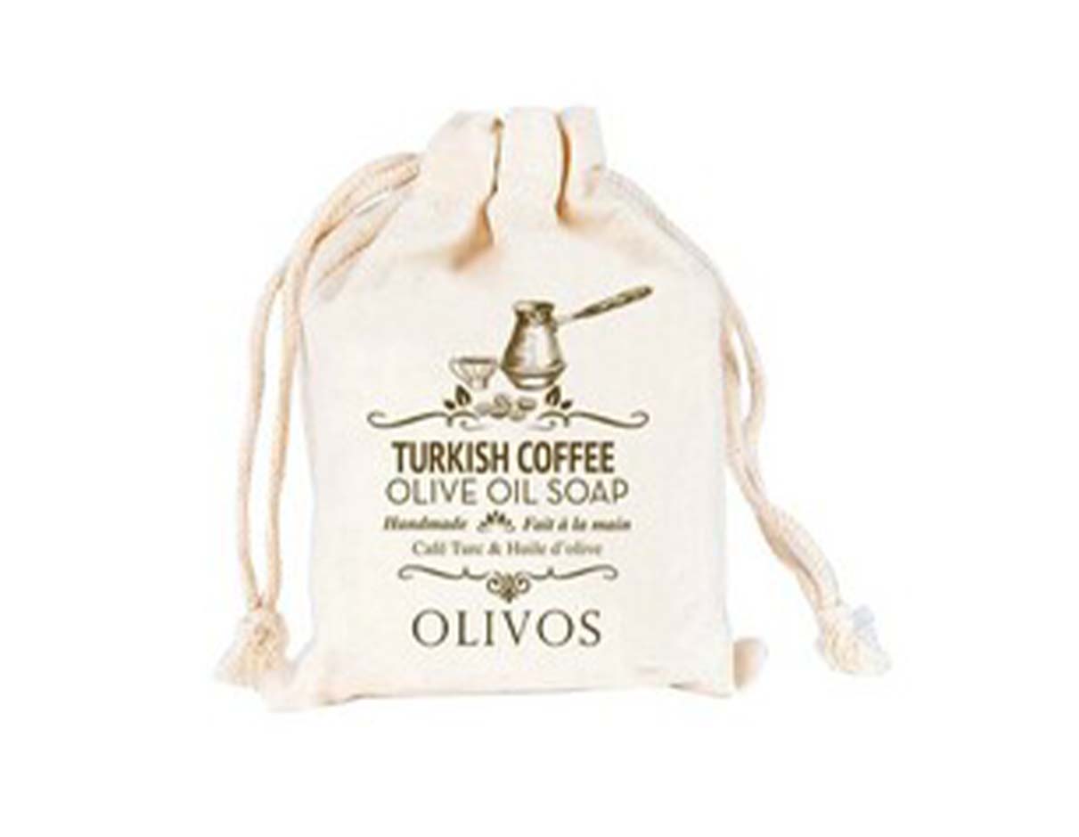 Handmade Olive Oil and Turkish Coffee Soap 150g