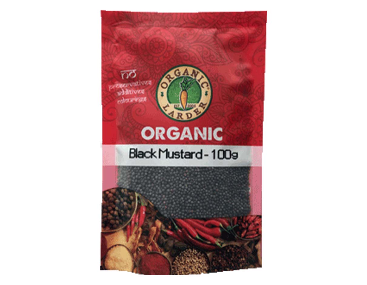 Organic Black Mustard Seeds