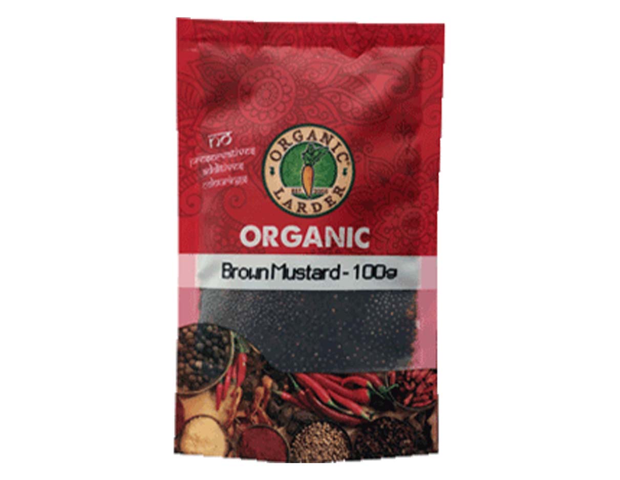 Organic Brown Mustard Seeds